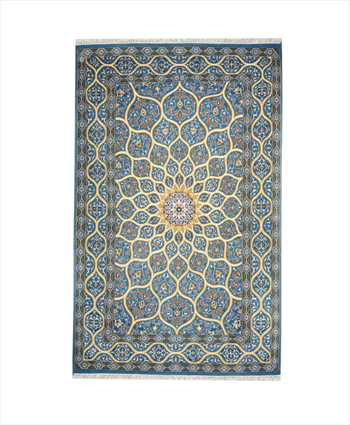 فرش ذرع ونیم اصفهان کد ru368