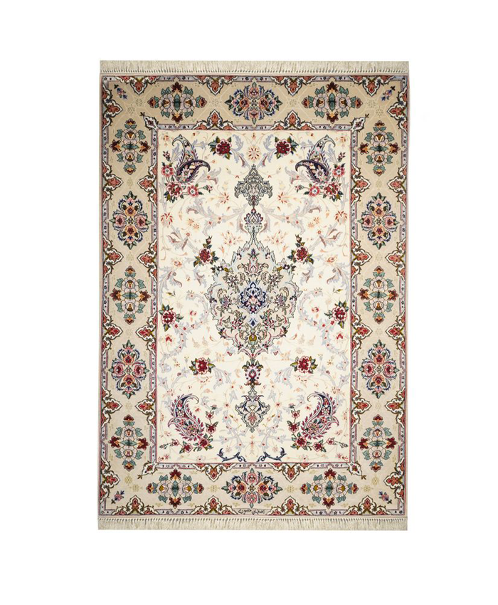 فرش ذرع ونیم اصفهان کد ru364