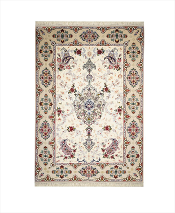 فرش ذرع ونیم اصفهان کد ru364